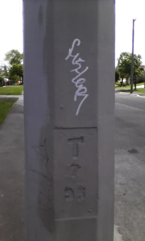 Graffiti, a report photo