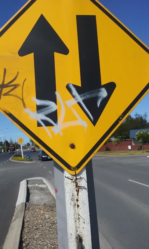 Graffiti, a report photo