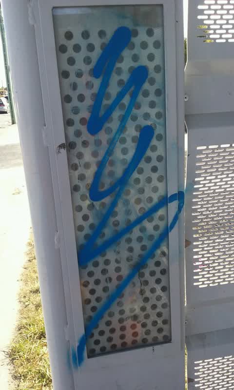 Graffiti, a report photo