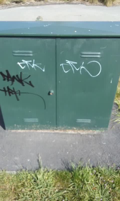 Graffiti, a report photo