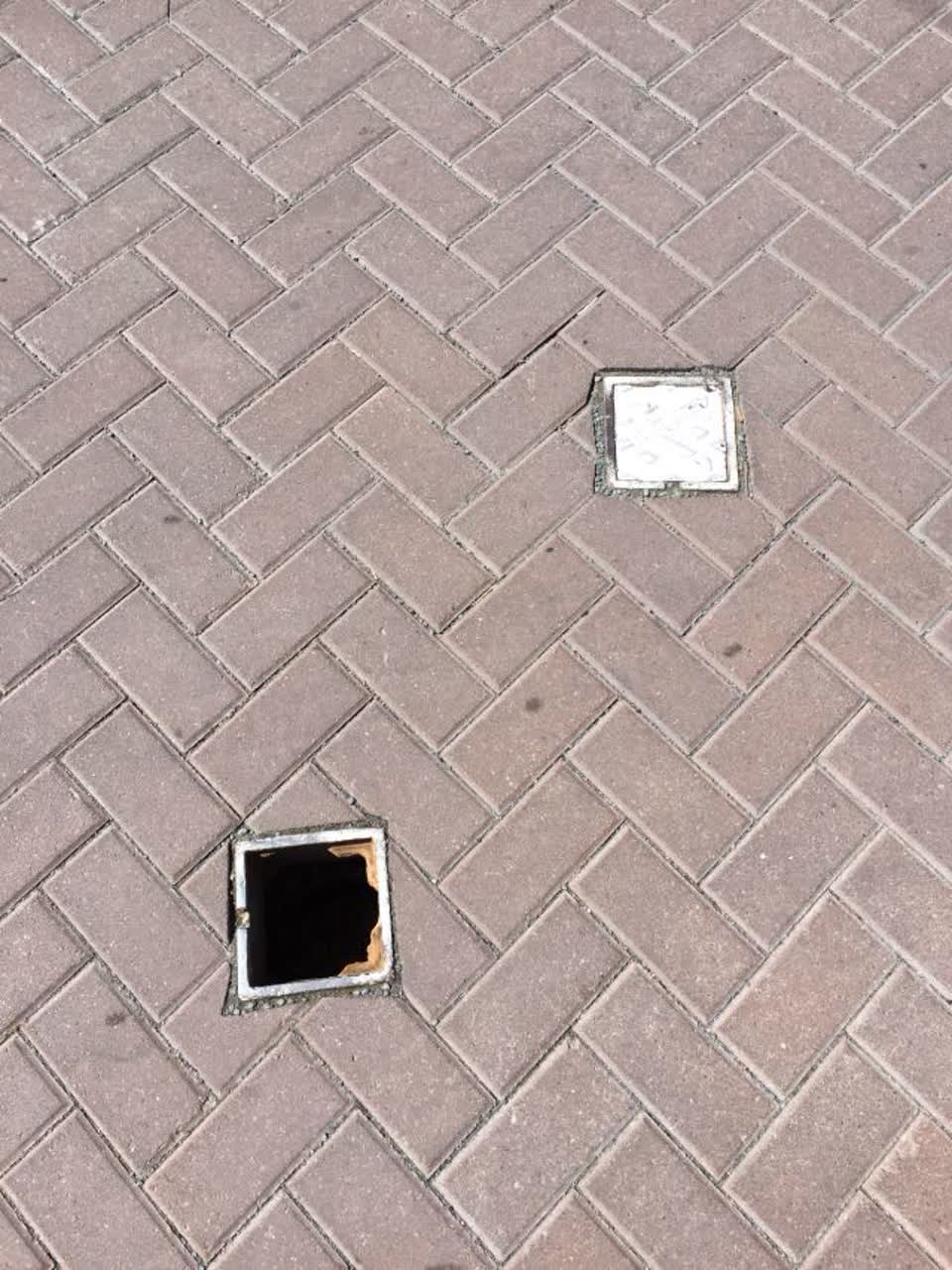 The photograph attached to this wastewater/stormwater report