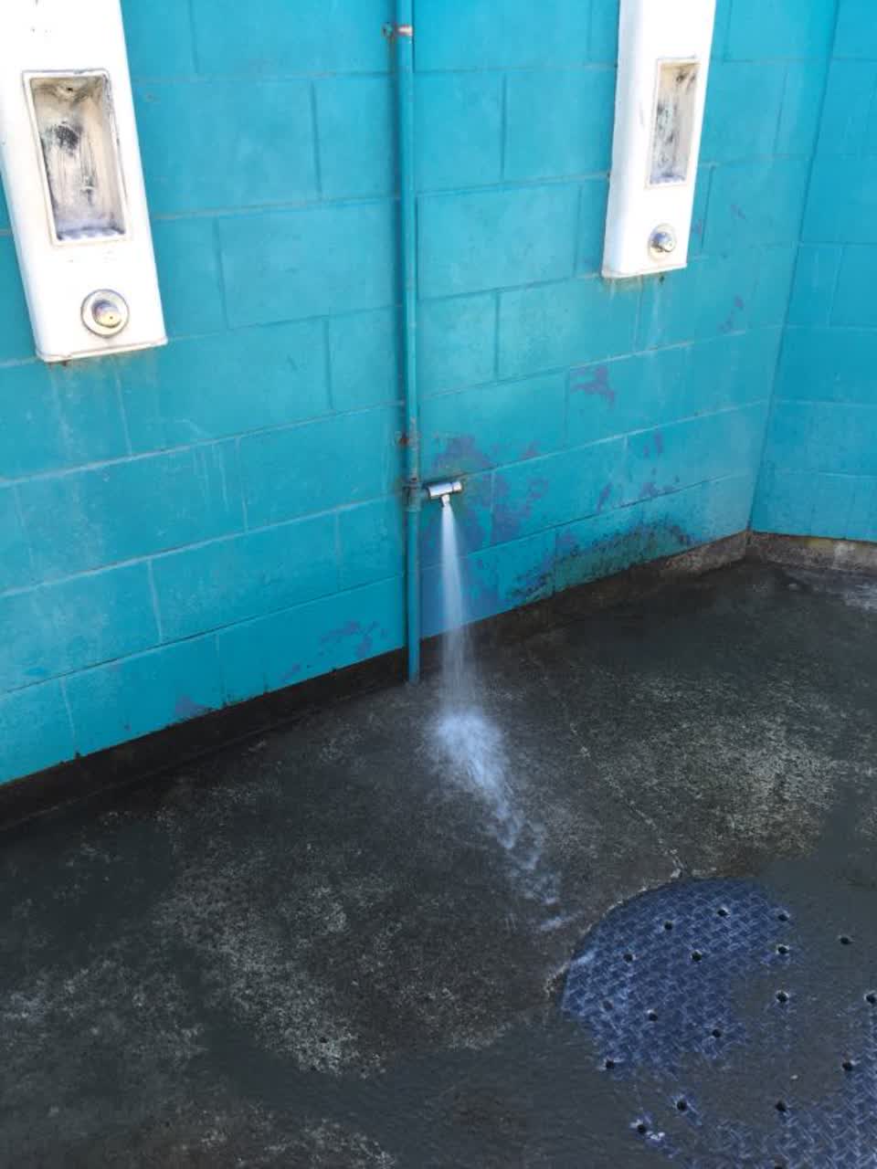 The photograph attached to this wastewater/stormwater report