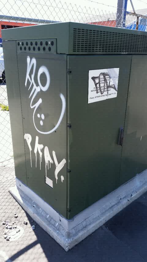 Graffiti, a report photo