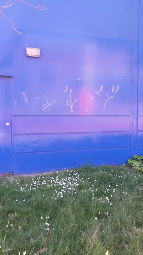 Graffiti, a report photo