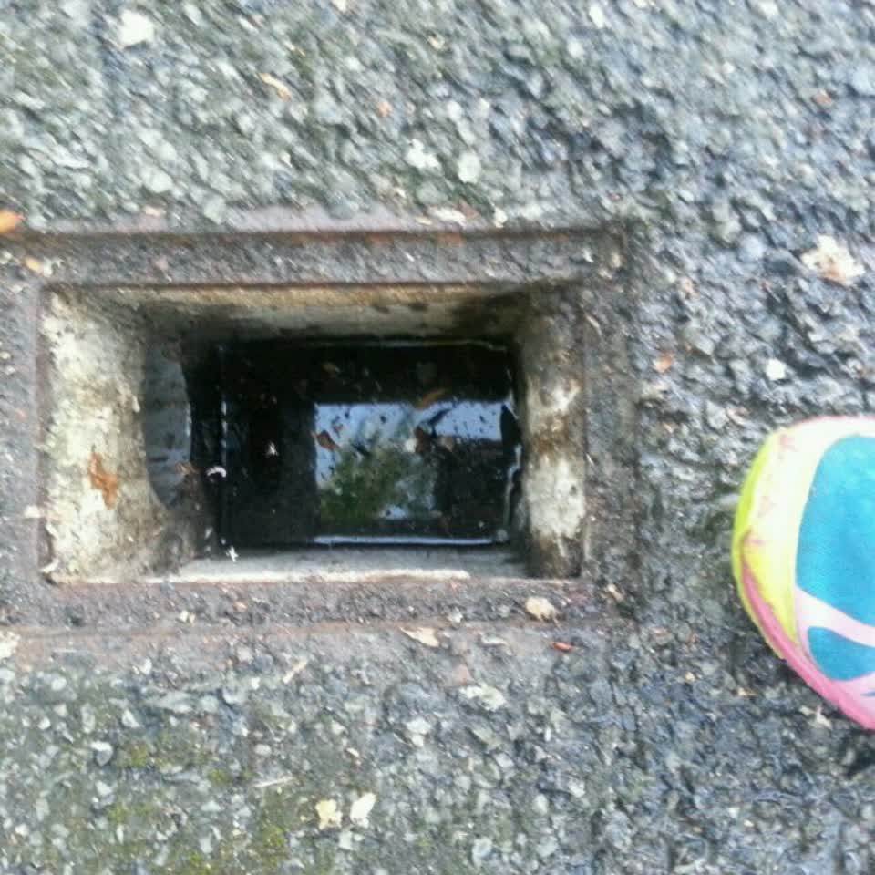 The photograph attached to this wastewater/stormwater report