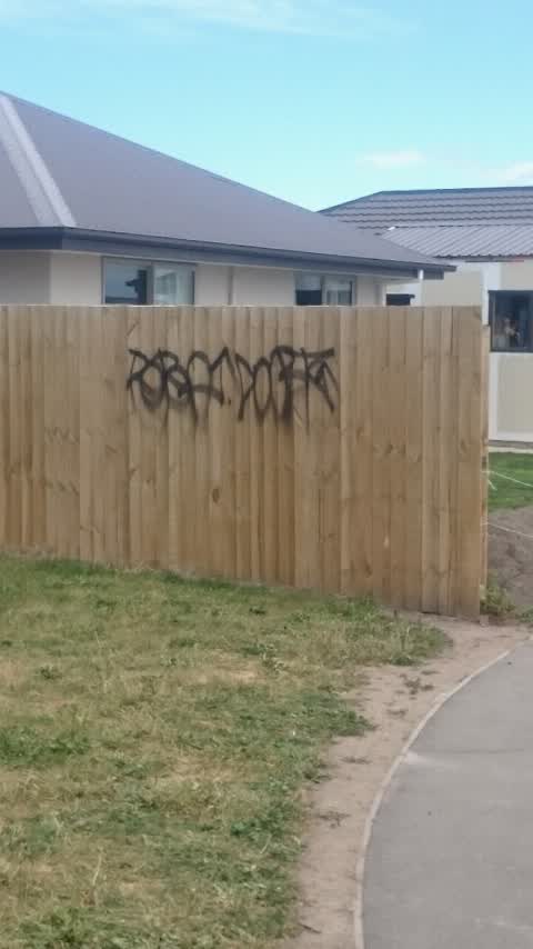 Graffiti, a report photo