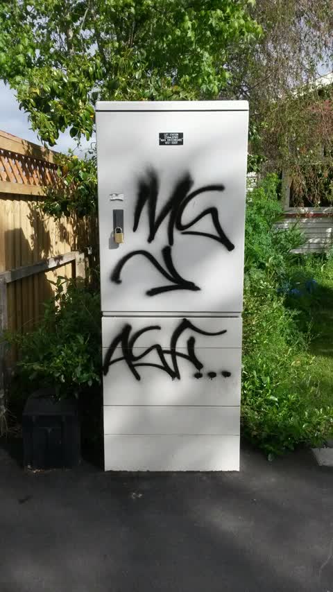 Graffiti — a report photo