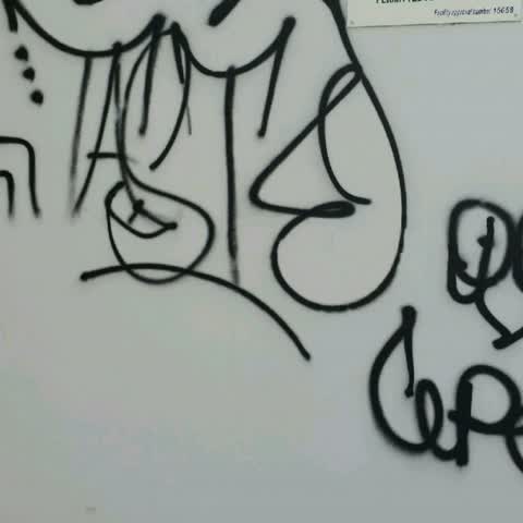 Graffiti, a report photo