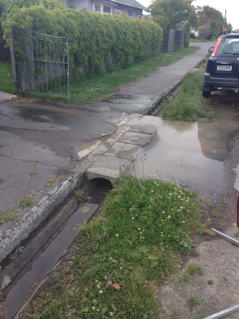The photograph attached to this water supply report