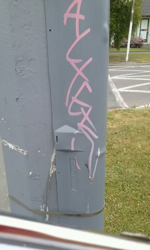 Graffiti, a report photo