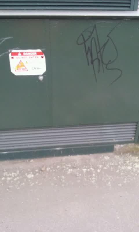 Graffiti, a report photo