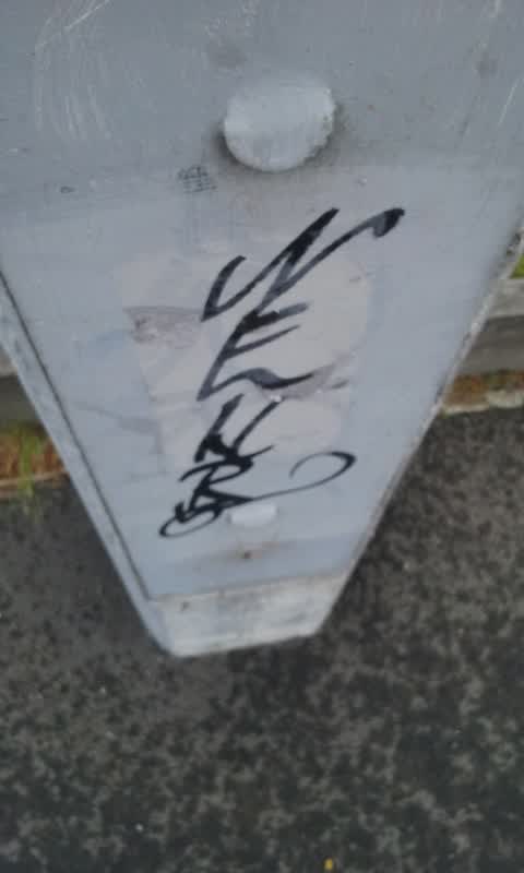 Graffiti, a report photo