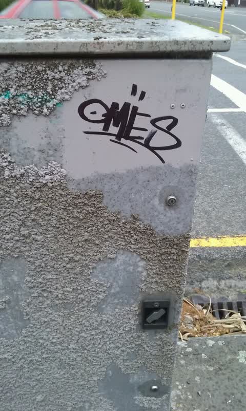 Graffiti, a report photo