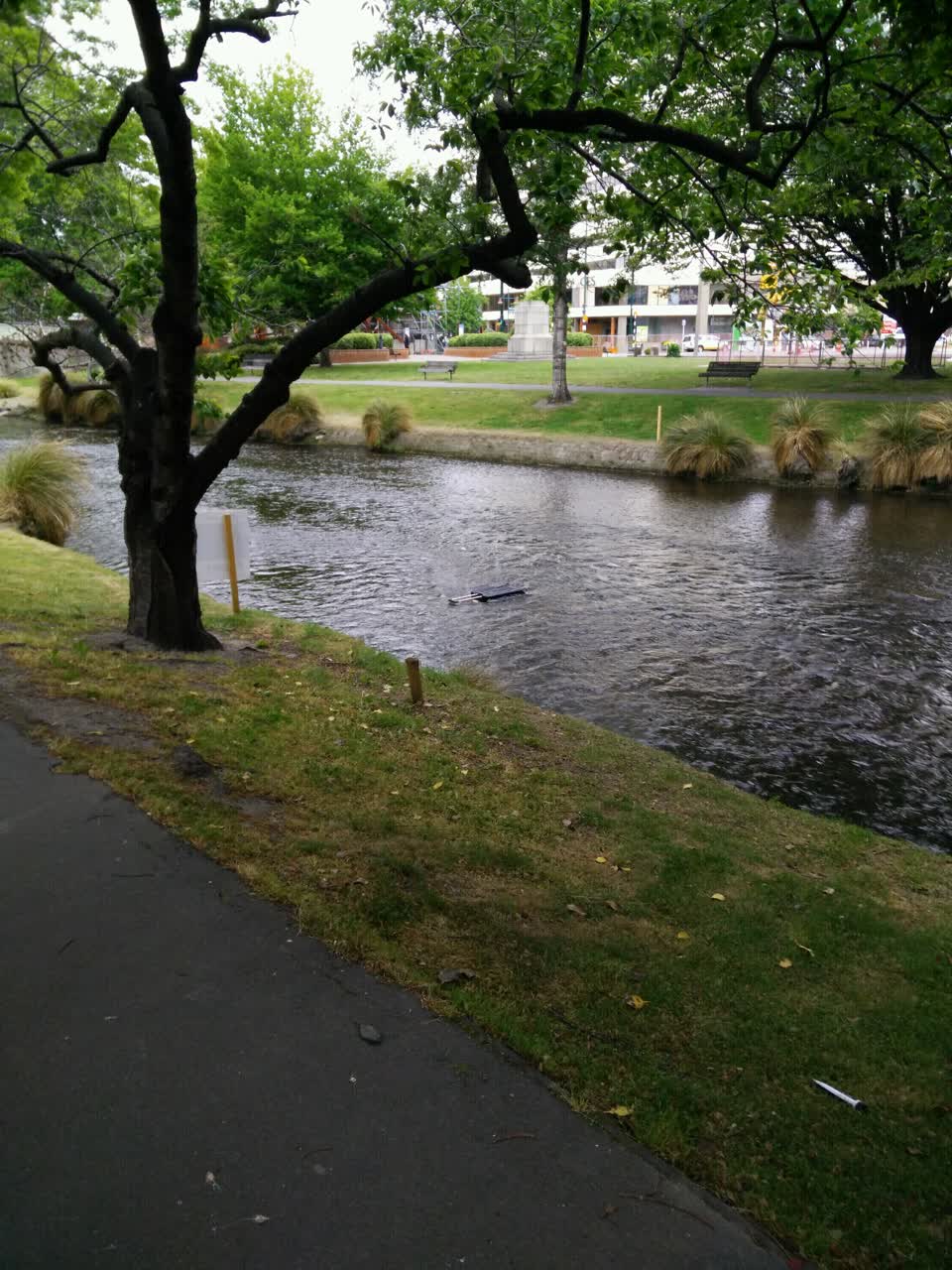 The photograph attached to this parks report