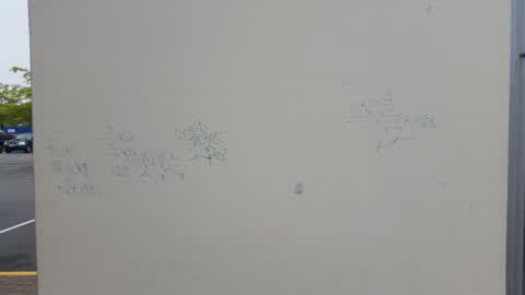 Graffiti, a report photo
