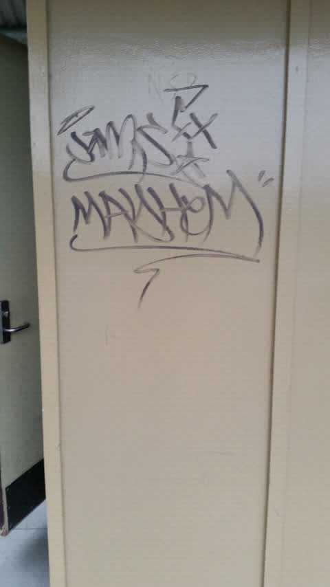 Graffiti — a report photo