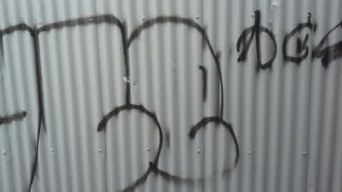 Graffiti, a report photo