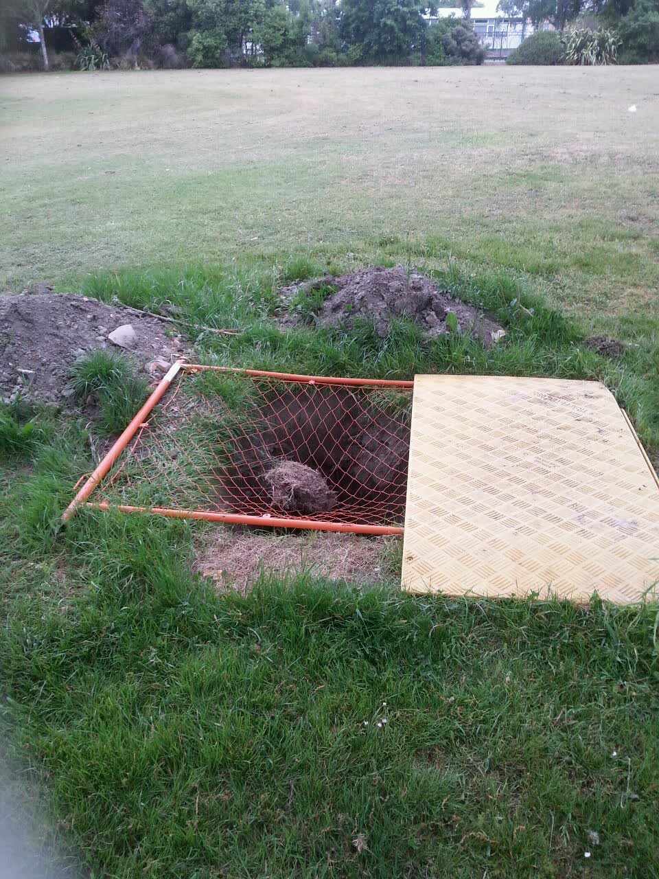 The photograph attached to this parks report