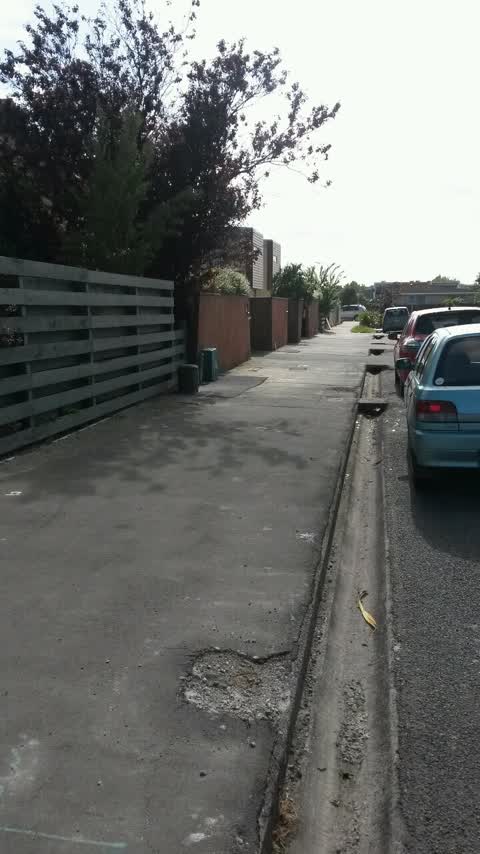 Roading/Streets, a report photo