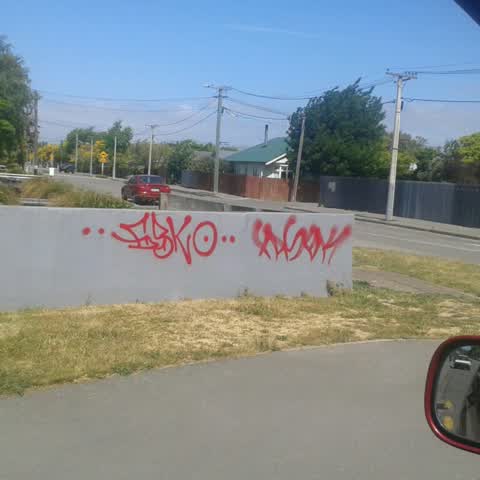 Graffiti, a report photo