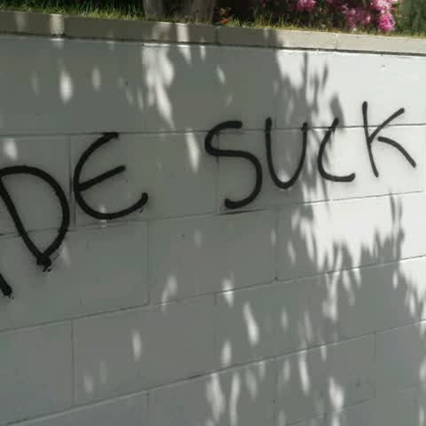 Graffiti, a report photo