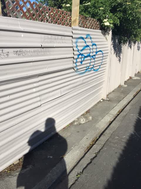 Graffiti, a report photo