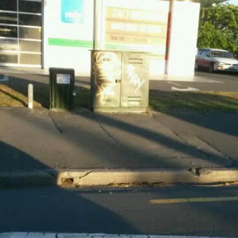 Graffiti, a report photo