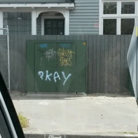 Graffiti, a report photo