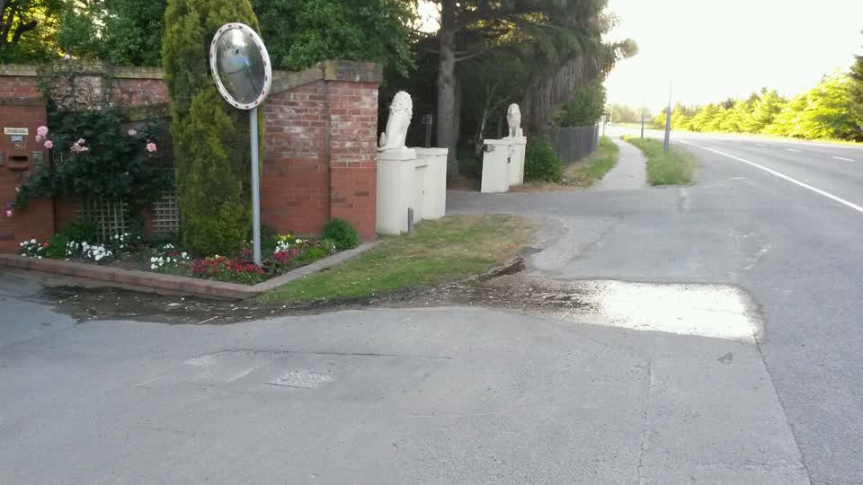 The photograph attached to this water supply report