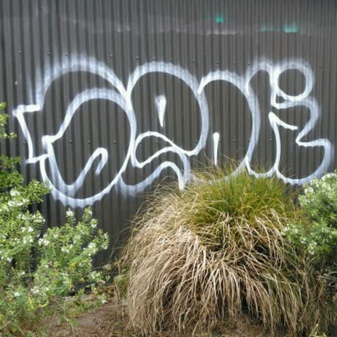 Graffiti, a report photo