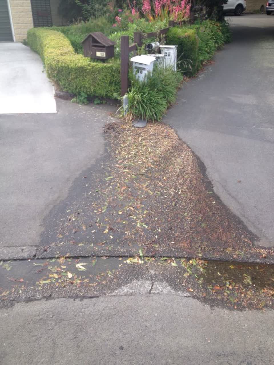 The photograph attached to this water supply report