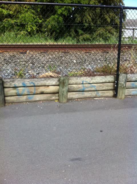 Graffiti, a report photo