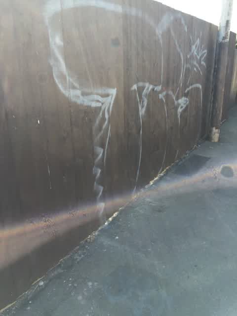 Graffiti, a report photo