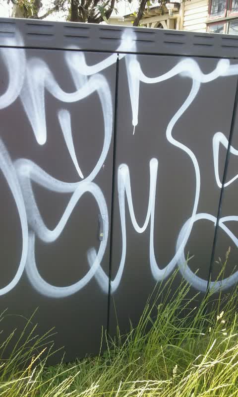 Graffiti, a report photo
