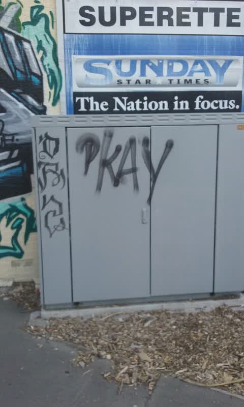 Graffiti — a report photo