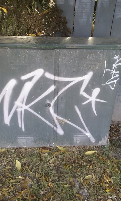 Graffiti, a report photo