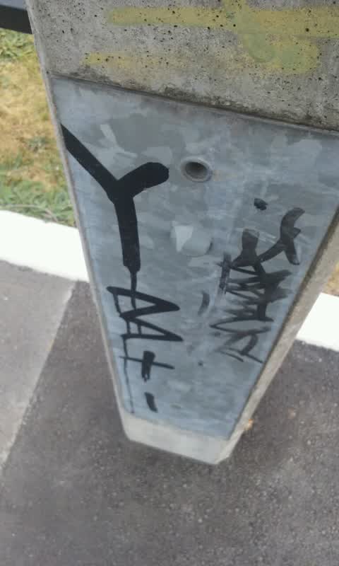 Graffiti, a report photo