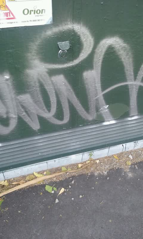 Graffiti, a report photo