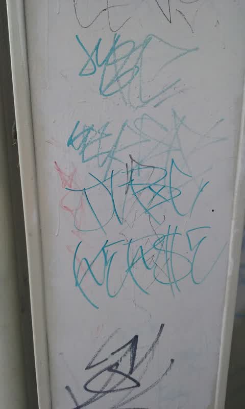 Graffiti, a report photo