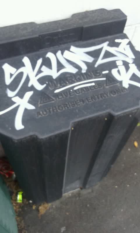 Graffiti, a report photo