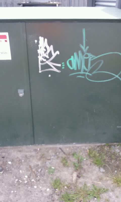 Graffiti, a report photo