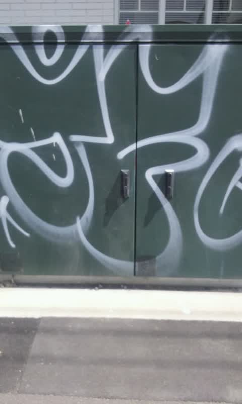Graffiti, a report photo