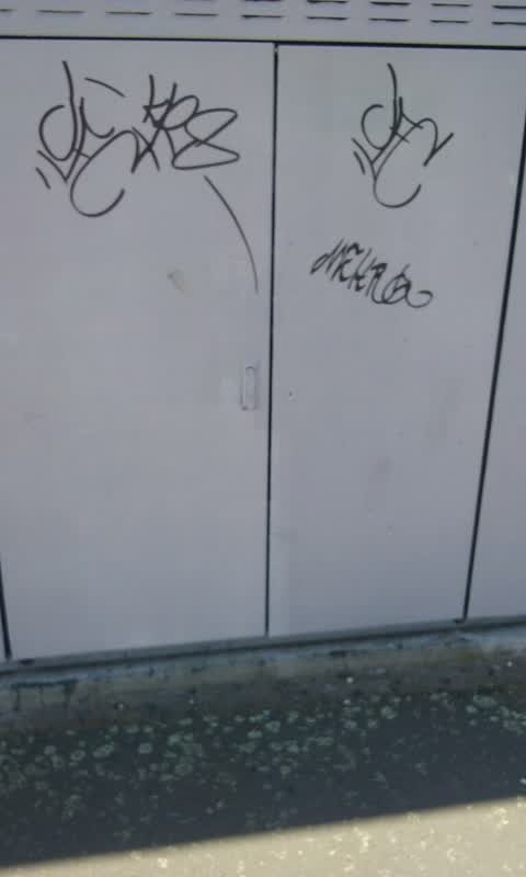 Graffiti, a report photo