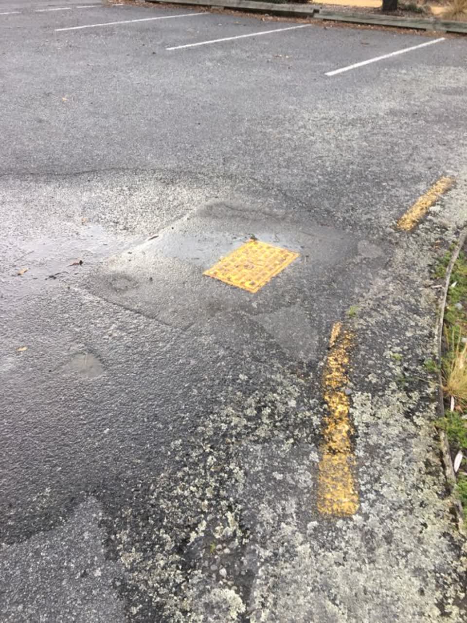 The photograph attached to this wastewater/stormwater report