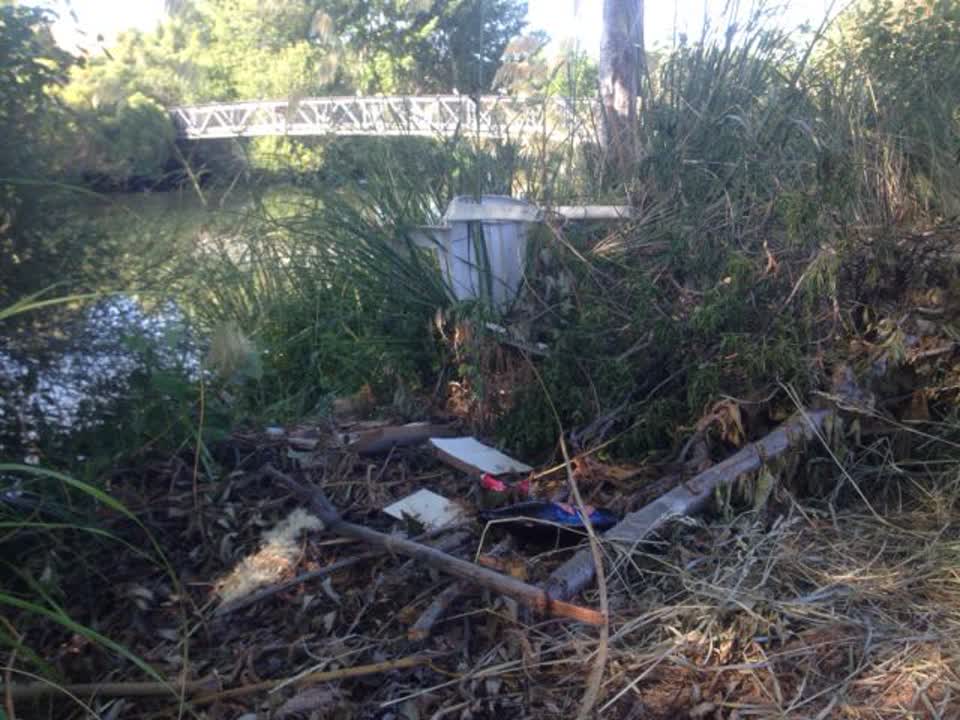 The photograph attached to this parks report