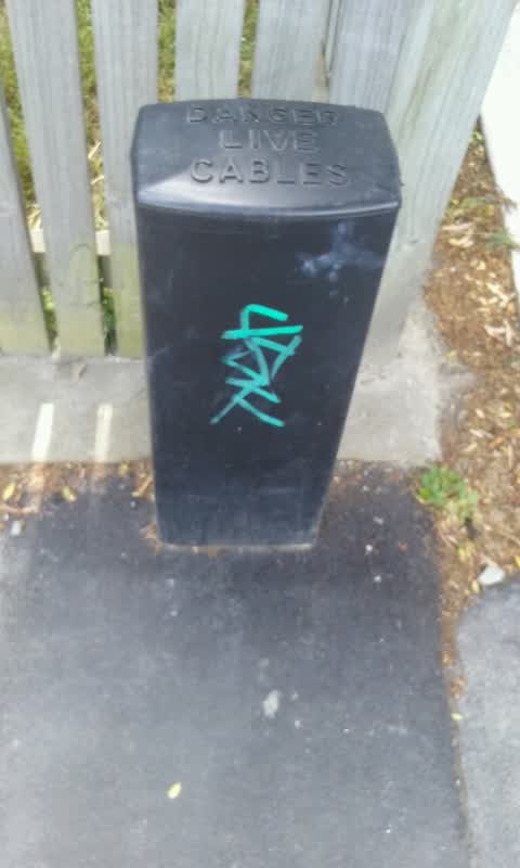Graffiti, a report photo
