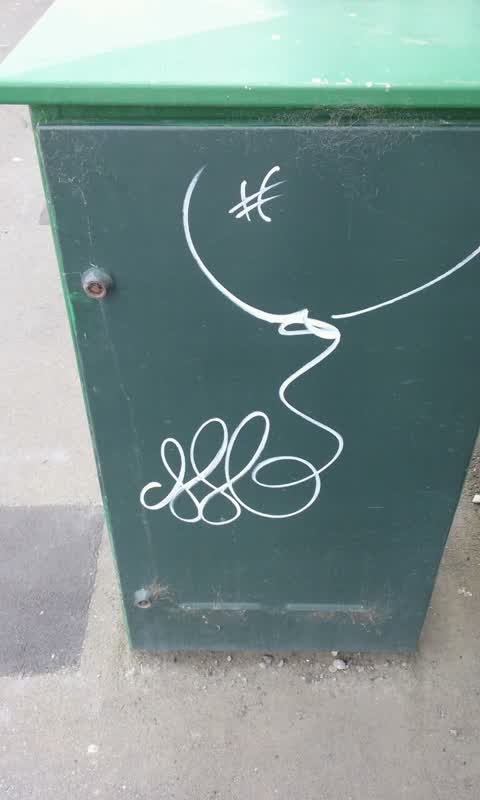Graffiti, a report photo