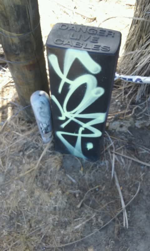 Graffiti, a report photo