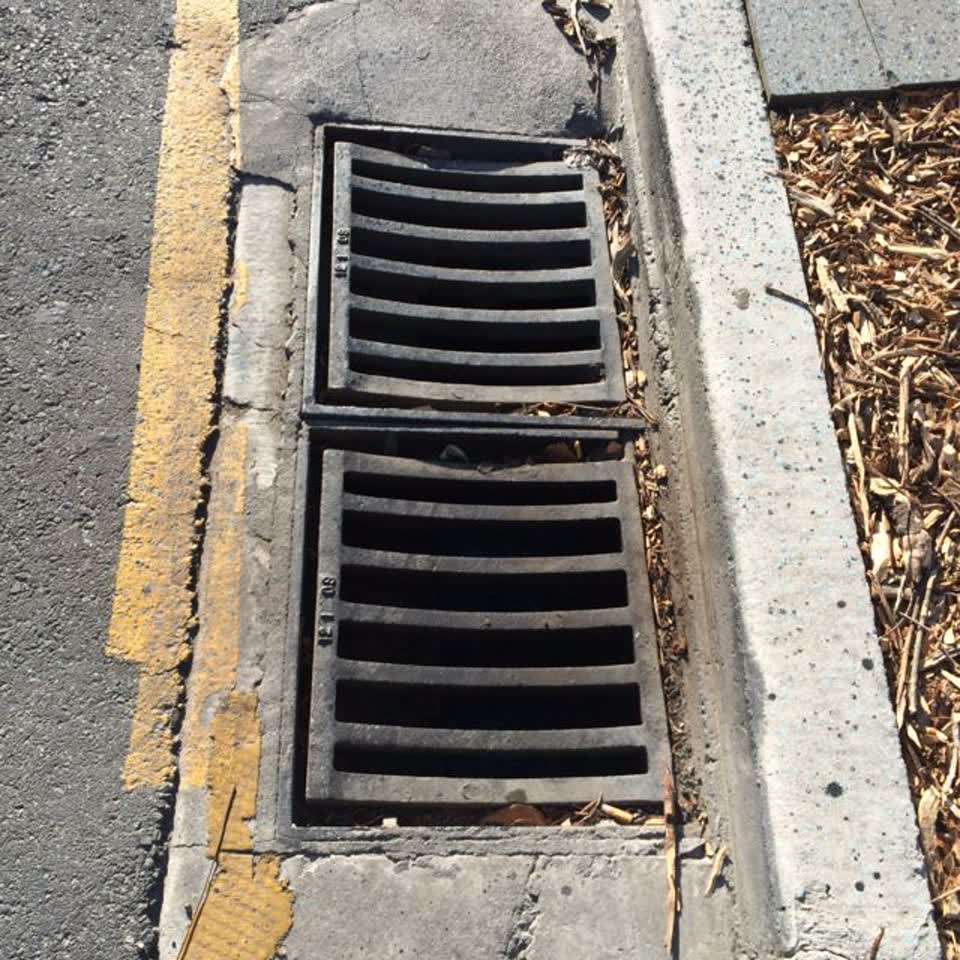 The photograph attached to this wastewater/stormwater report