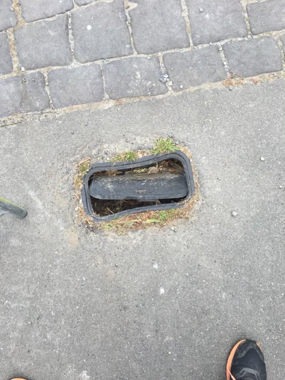 The photograph attached to this wastewater/stormwater report